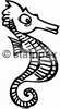 diving stamps motif 7607 - Seahorse