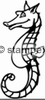 Le tampon encreur motif 7610 - Hippocampe
