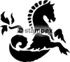 diving stamps motif 7612 - Seahorse