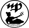 Le tampon encreur motif 7809 - Signes du zodiaque