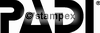 Le tampon encreur motif 6519 - Logos de Fédérations